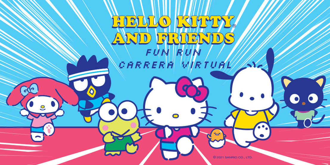 ¡La Hello Kitty & Friends Virtual Fun Run 2021 está de regreso! Y este año podrás participar de distintas formas