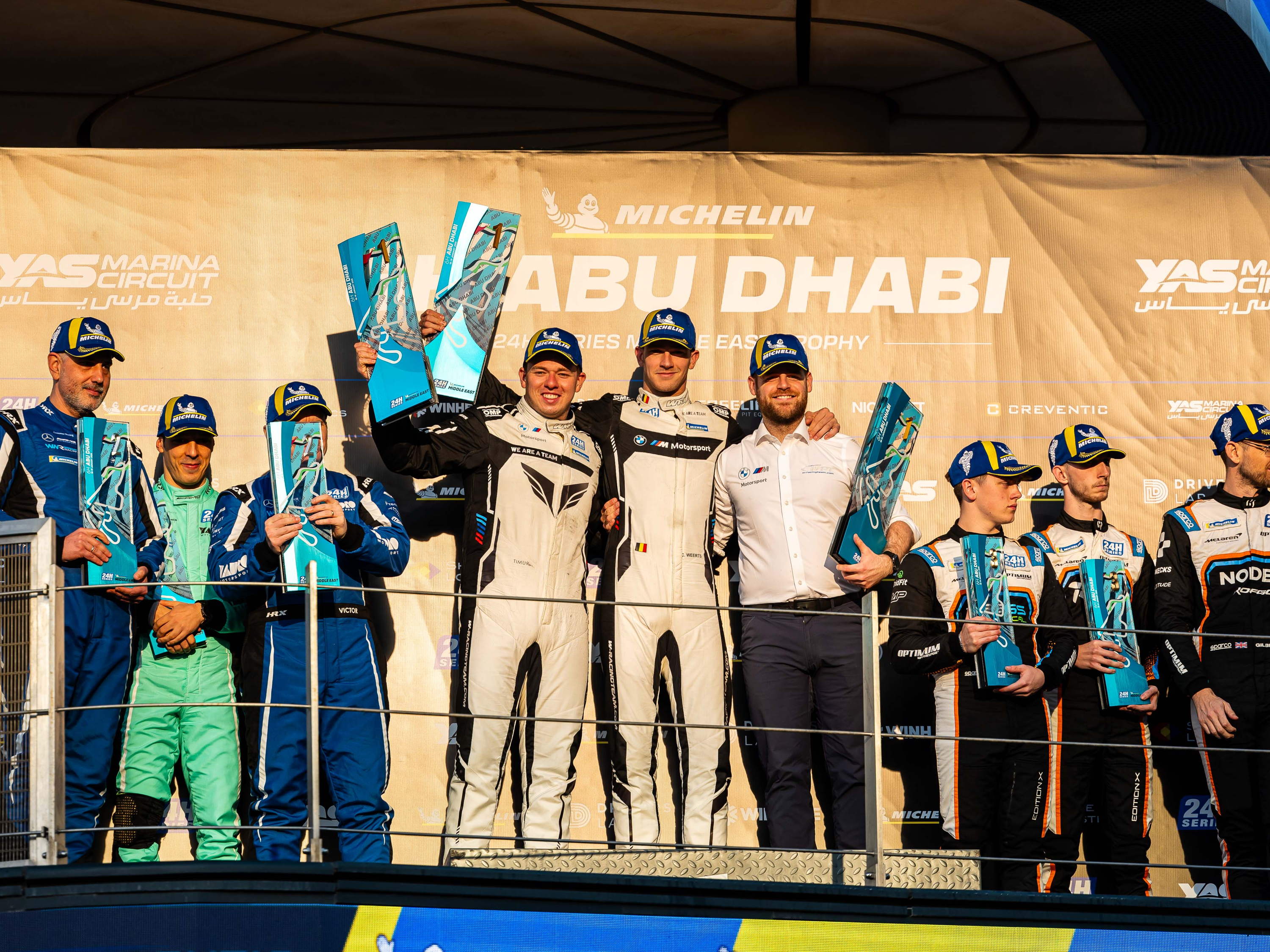 BACK-TO-BACK VICTORY FOR TEAM WRT AT THE MICHELIN 6 HOURS OF ABU DHABI
