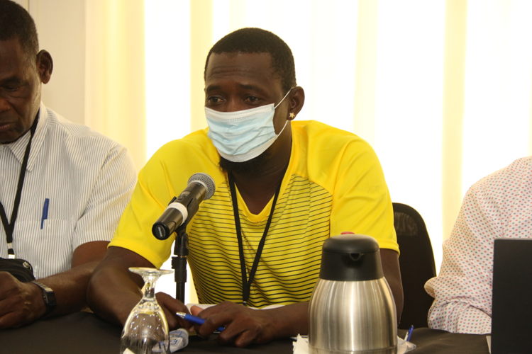 Winsbert Harry - President of National Fisherfolk Organisation, Saint Vincent and the Grenadines