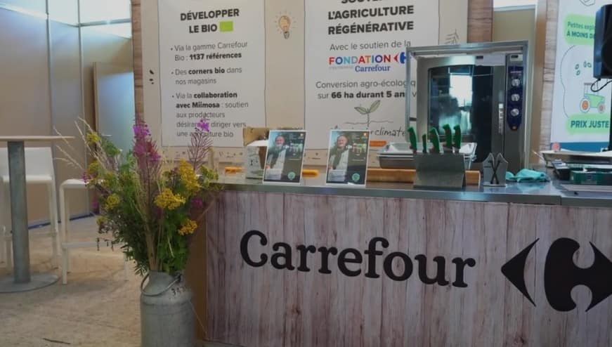 Carrefour x Libramont - stand agriculture régénérative