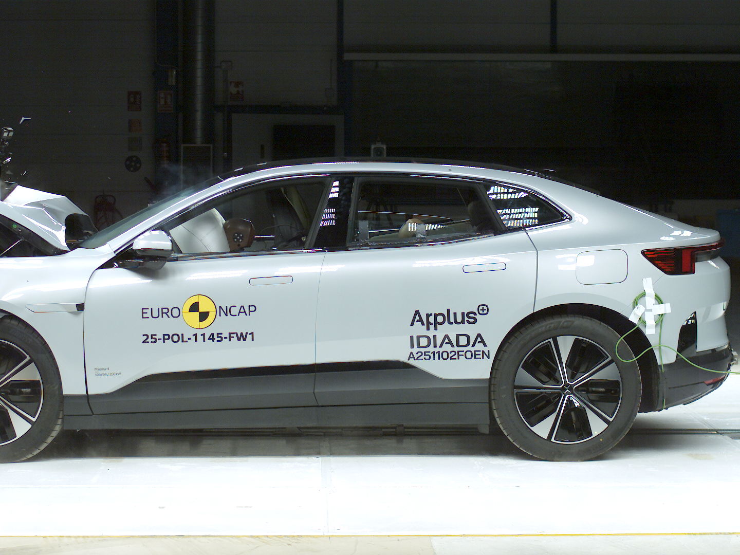 Polestar 4 behaalt 5-sterren Euro NCAP-veiligheidsbeoordeling
