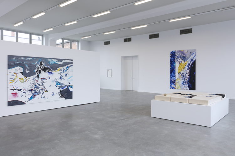 Zaalzicht 'Grace Schwindt. A History of Touch', M Leuven, 2025, foto: We Document Art voor M Leuven