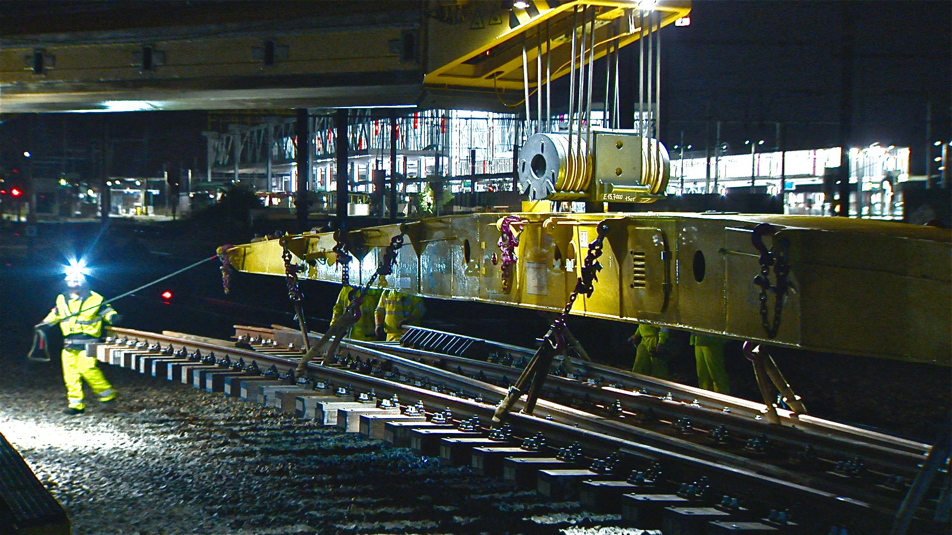 De afgelopen weken is Infrabel reeds gestart met een aantal voorbereidende spoorwerken.