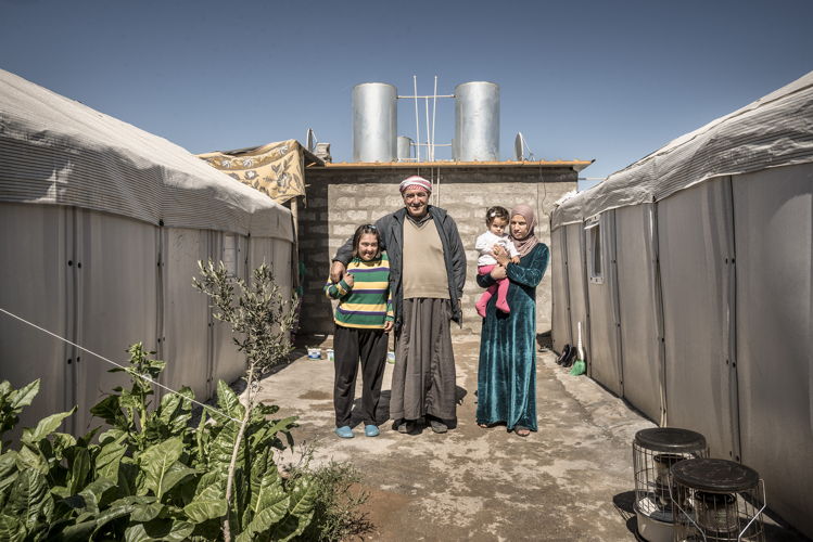 Kawergosk Refugee Camp, Erbil, Iraq March 2015 © Better Shelter