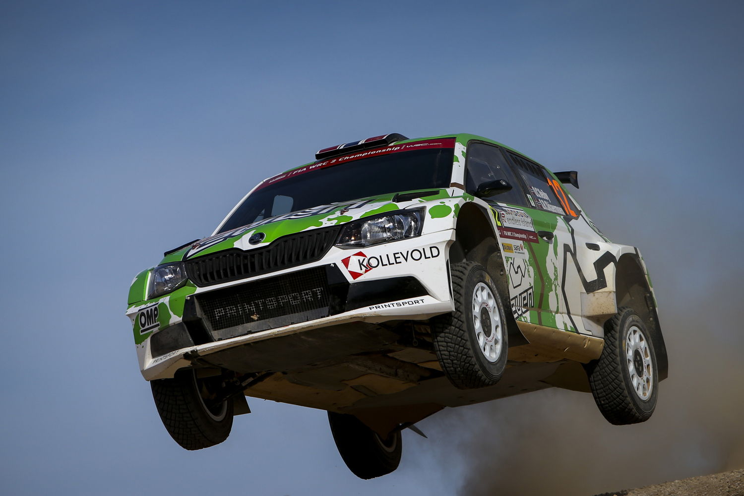 Among 14 privateer ŠKODA teams, Ole Christian Veiby / Stig Rune Skjaermoen (NOR/NOR) are top favourites for victory in the WRC 2 category.