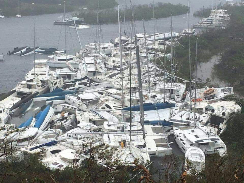 Visuals of regional destruction post-Hurricane Irma.