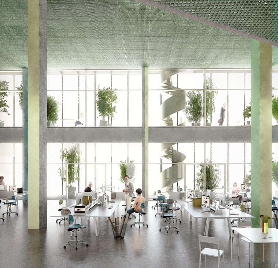 Beeld nieuw VRT-gebouw - ® Make Me - Robbrecht en Daem architecten en Dierendonckblancke architecten
