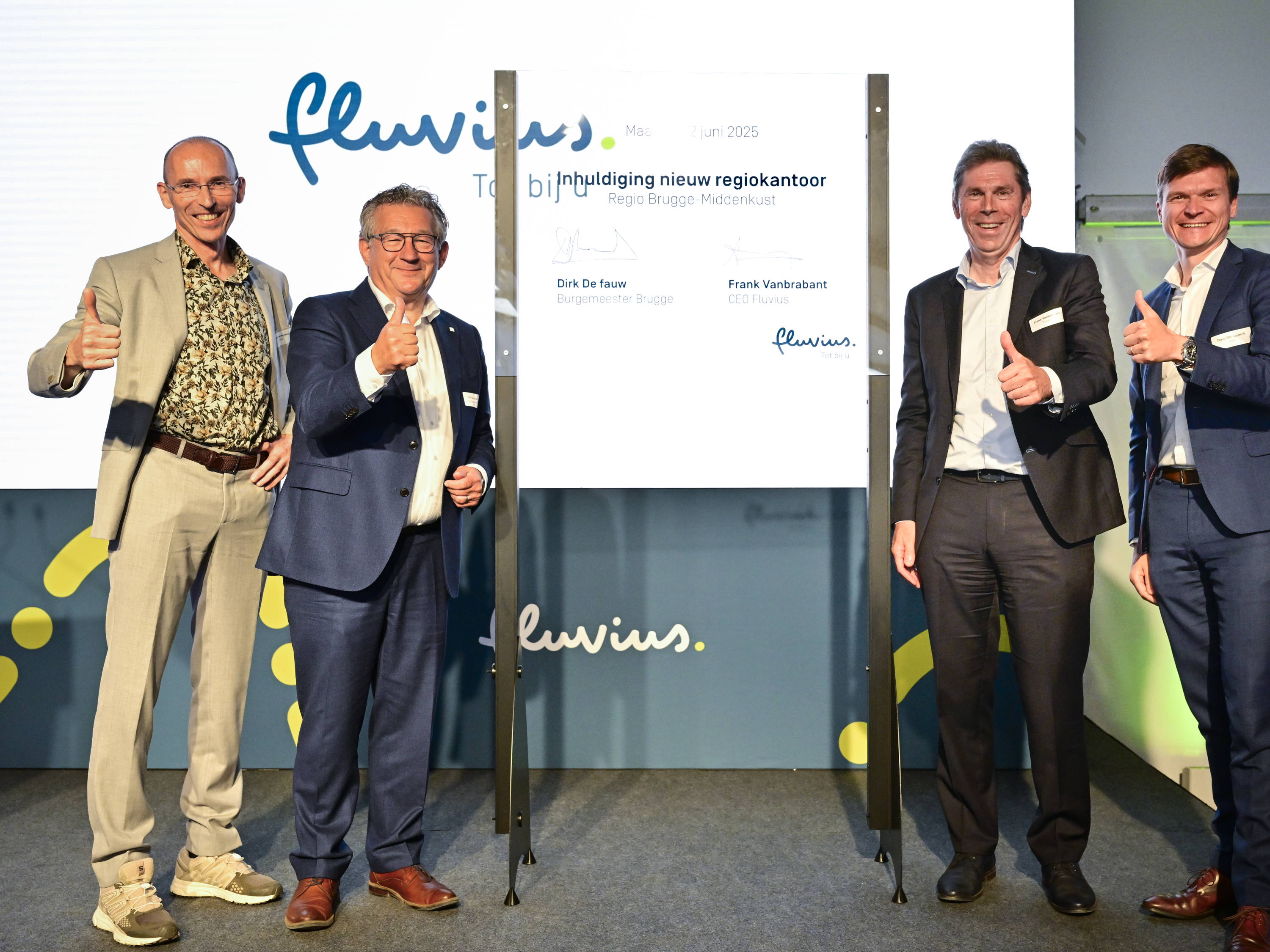 Fluvius opent nieuw regiogebouw in Brugge 