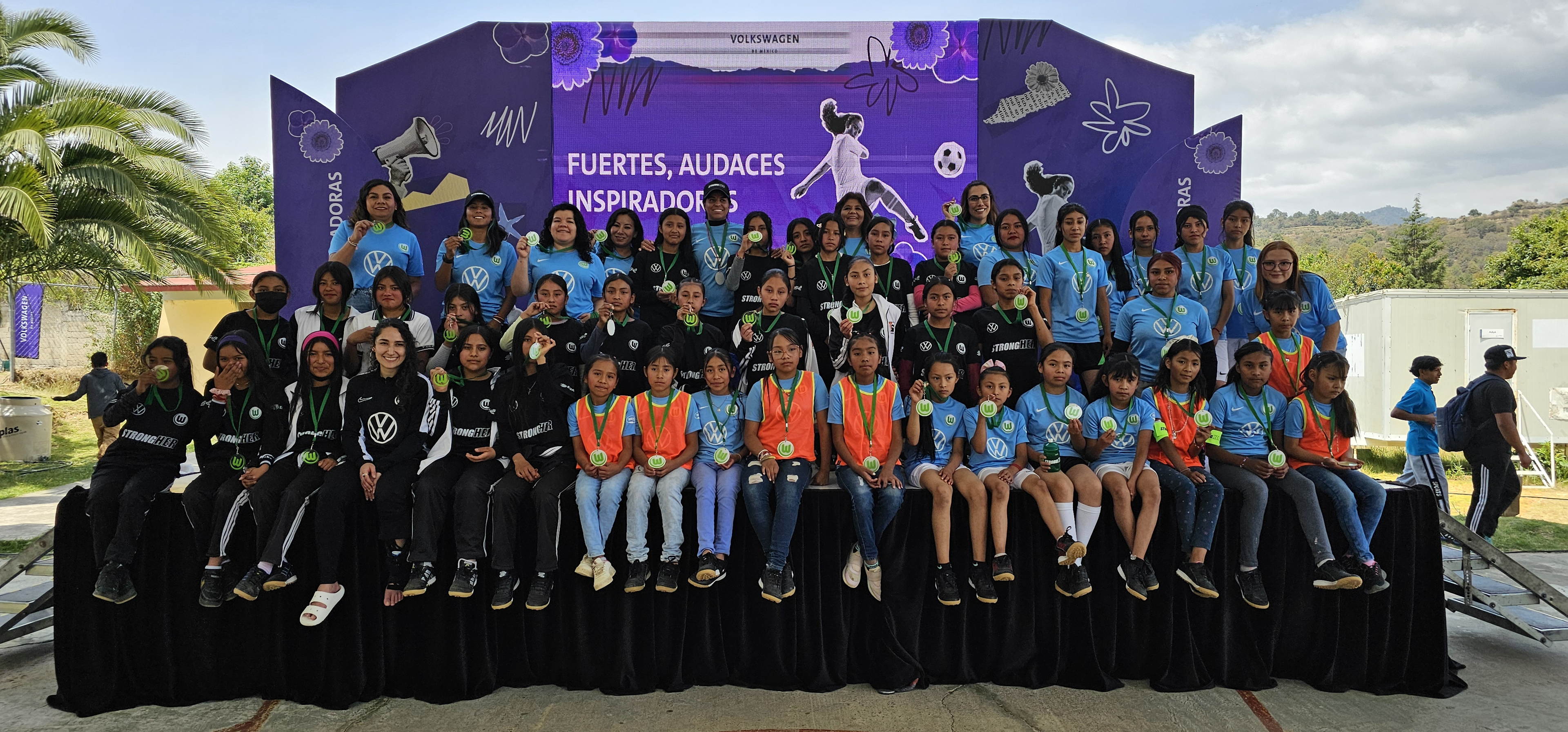 Volkswagen de México promueve liderazgo femenino a través del deporte con el voluntariado “Fuertes, audaces e inspiradoras” 