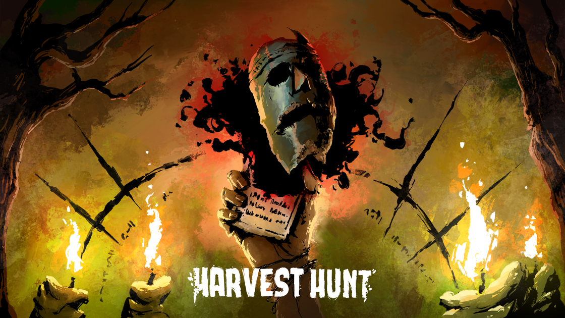 Survive a deadly game of cat and mouse when folk horror roguelike Harvest Hunt launches May 22nd