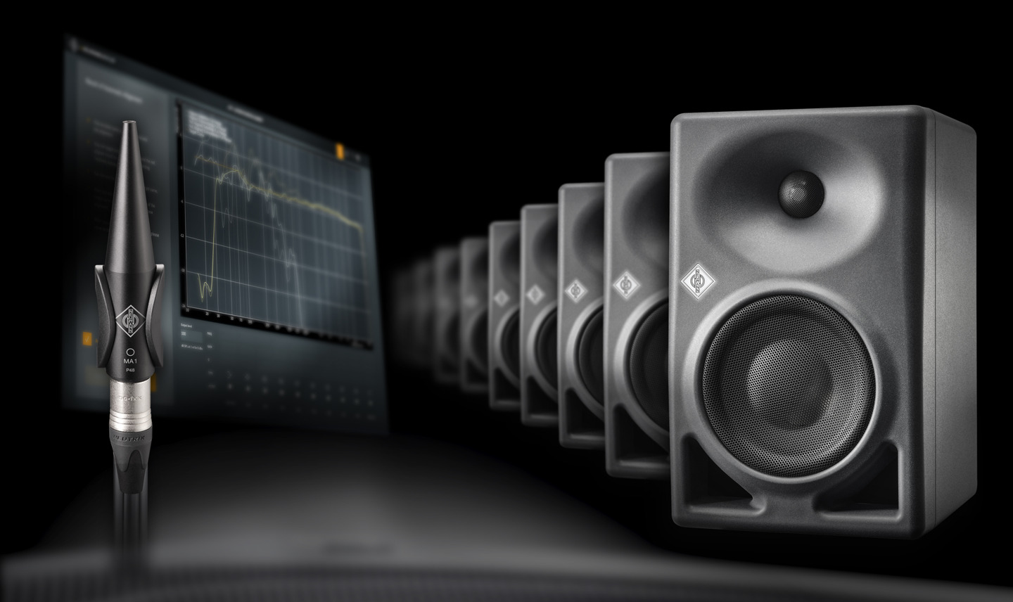 Automatic Room Correction dari Neumann Studio Monitor – Kini Tersedia Juga untuk Sistem Multichannel