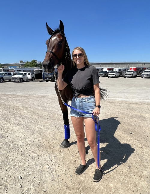 Paige Austin and Hasty Bid