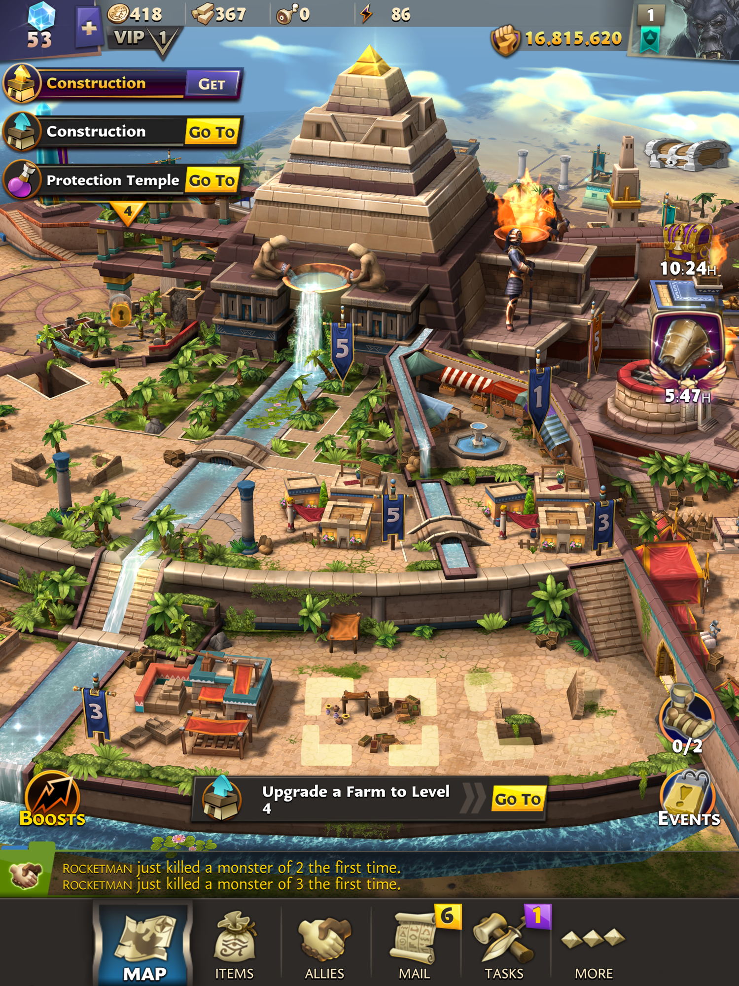 God Kings City Screenshot