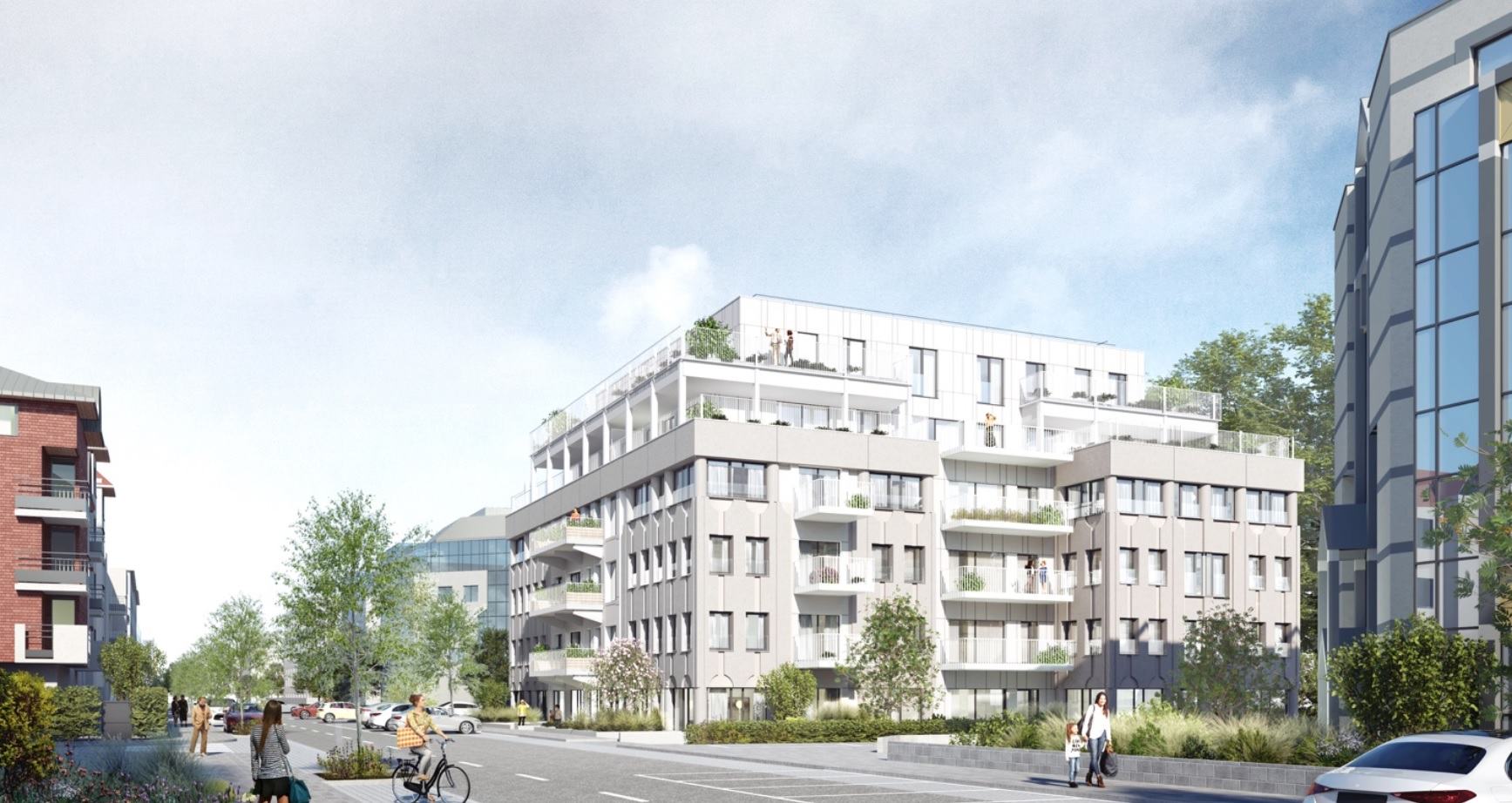 35 logements abordables à Evere via une reconversion de bureaux