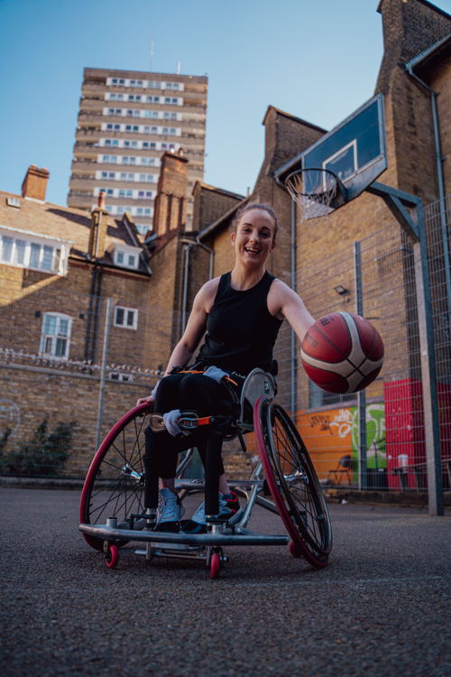 Wheelchair basketball star, Siobhan Fitzpatrick 