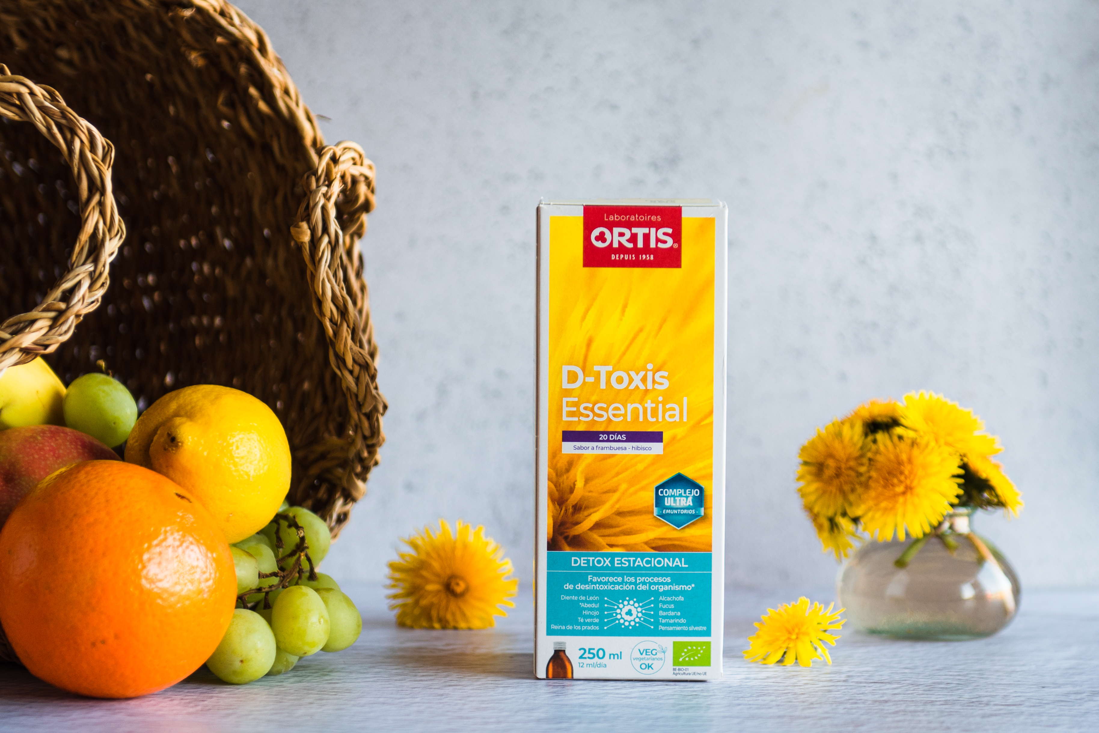 Le laboratoire belge Ortis lance sa nouvelle gamme détox 100% naturelle : D-toxis