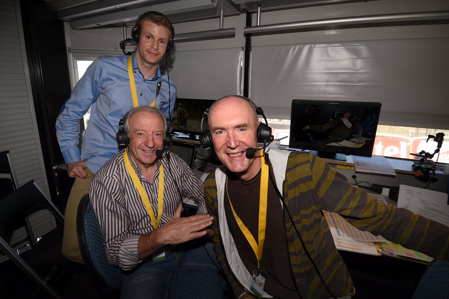 Michel Wuyts en José De Cauwer - (c) Photonews