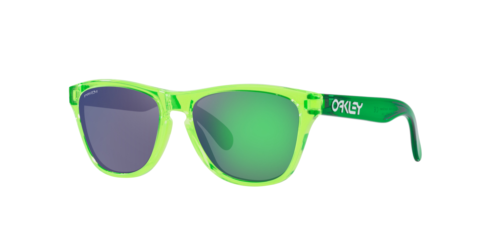 OAKLEY FROGSKINS XXS ACID GREEN WITH PRIZM JADE