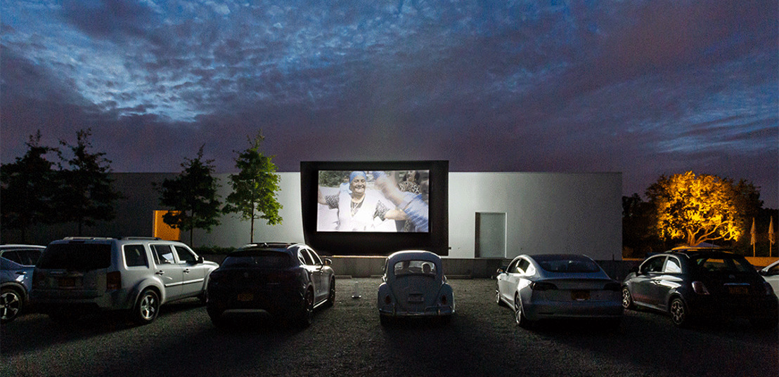 WSDG Fine-Tunes Drive-In Theater for Magazzino Italian Art ‘Cinema In Piazza’ Summer Film Screenings