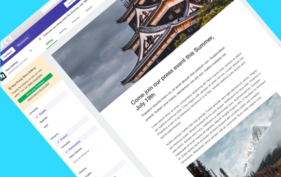 News: New in Prezly: A better place to create your Stories