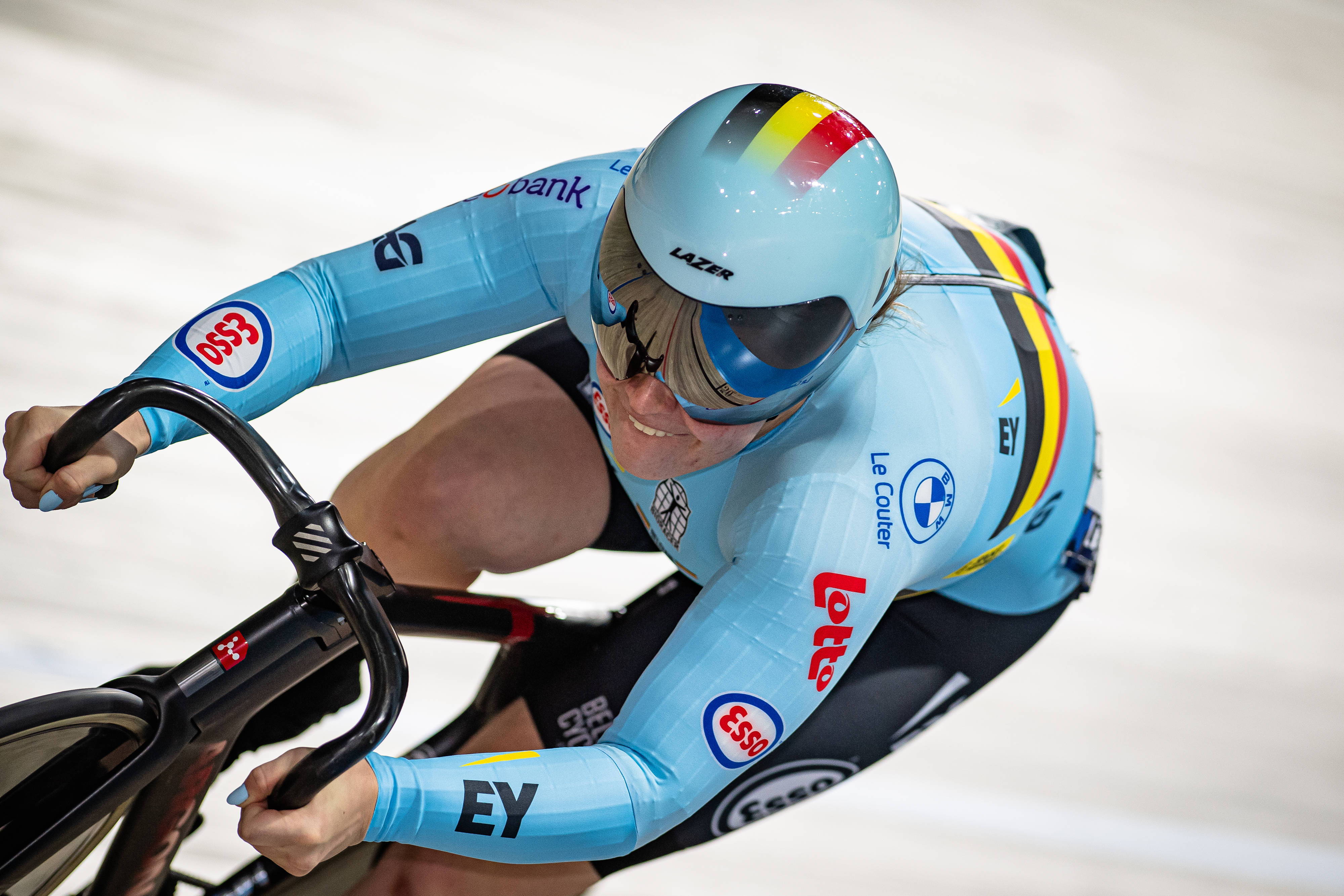 Nicky Degrendele at the Track Cycling European Championships 2024 in Apeldoorn © PHOTO IMAGO