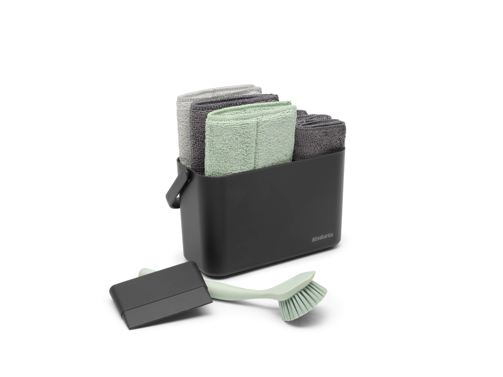 SinkSide Cleaning Set - Dark Grey - 8710755233340 Brabantia_6_NR-41279