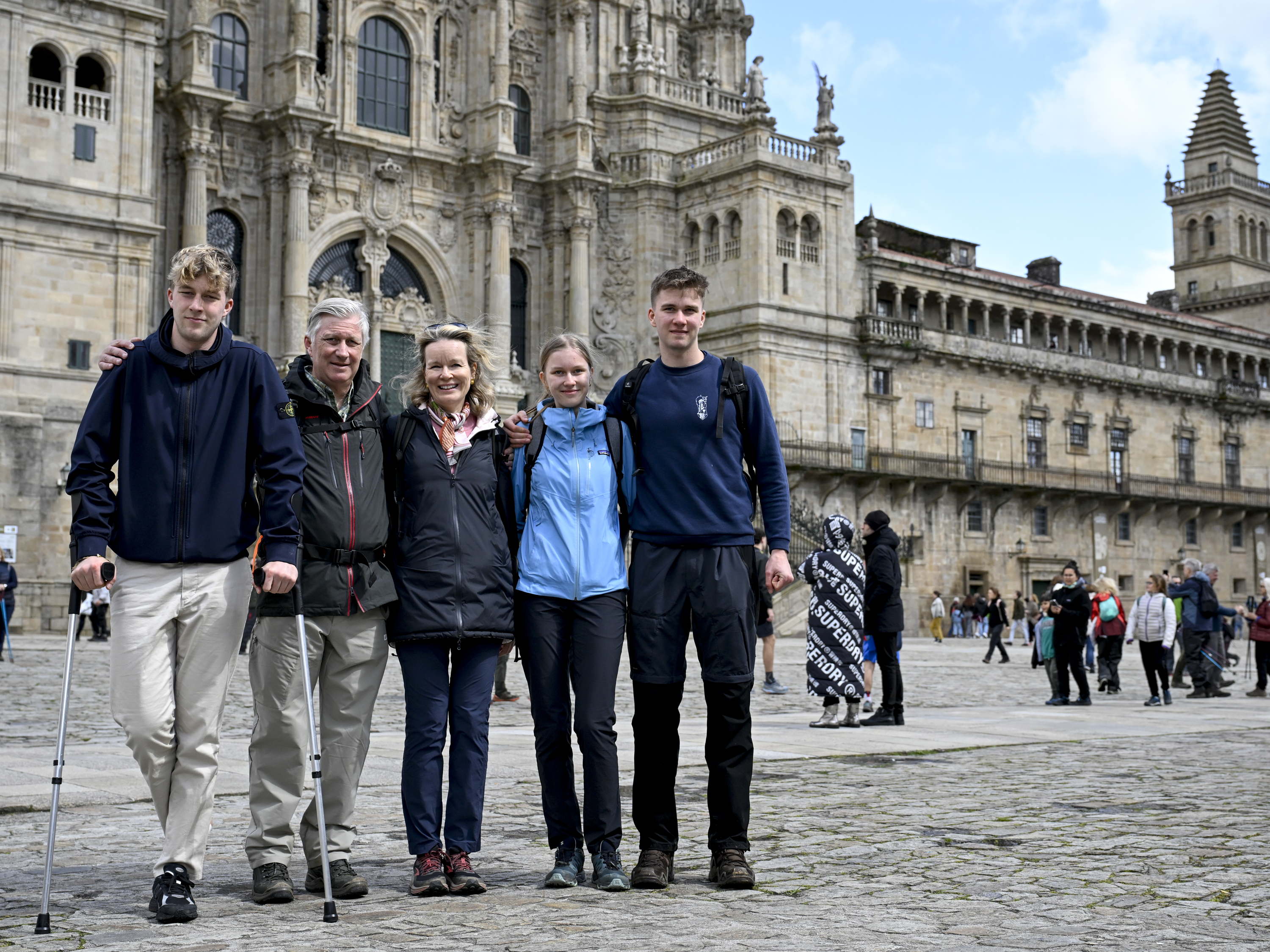 Royal family complete final stage of Camino de Santiago pilgrimage