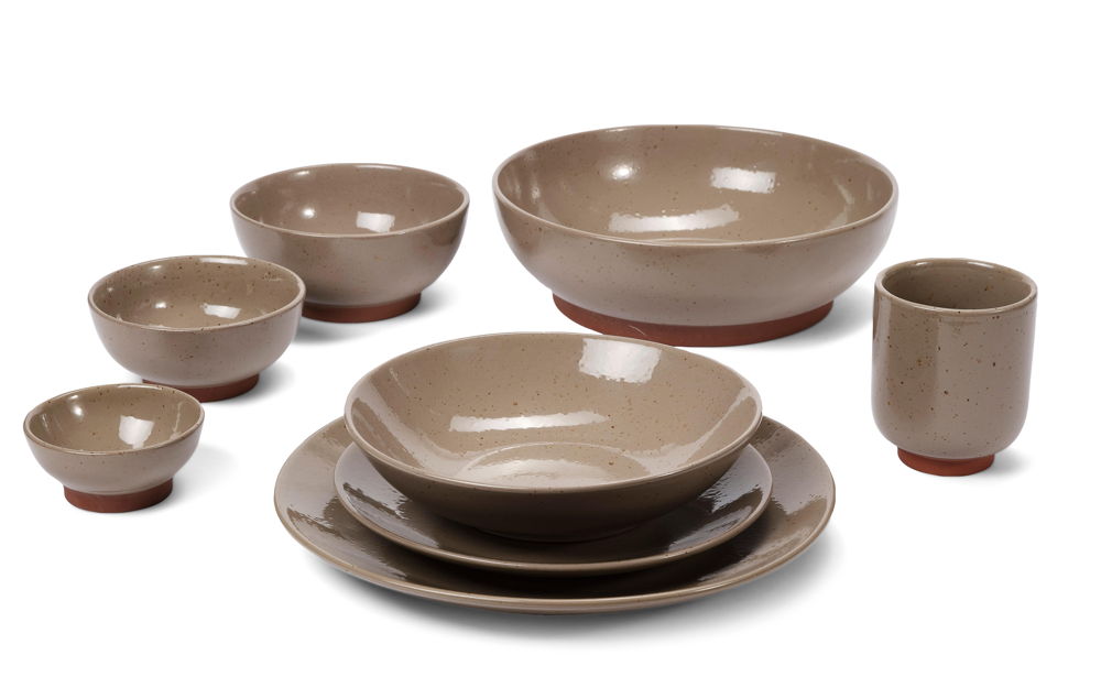 TERRA PLATES, BOWLS, CUPS COLLECTION