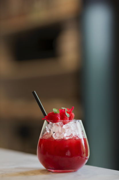 Raspberry Mocktail by Roger Van Damme