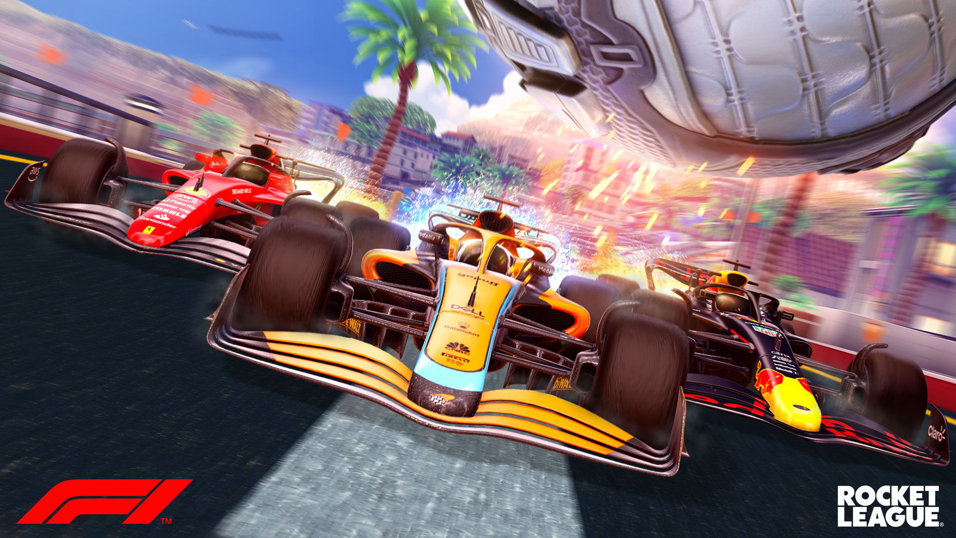Nuevo contenido de Fórmula 1® y McLaren ¡Disponible ahora en Rocket League!