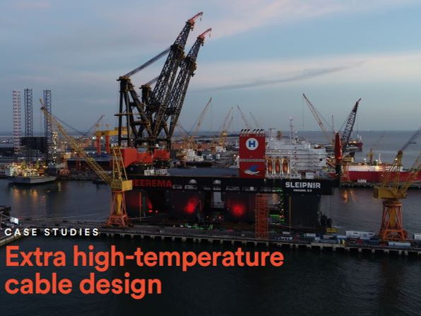 Case study: Extra high-temperature cable design