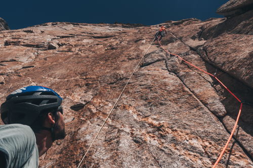 Stephan Siegrist in the 6th pitch. Photo: Jonas Schild