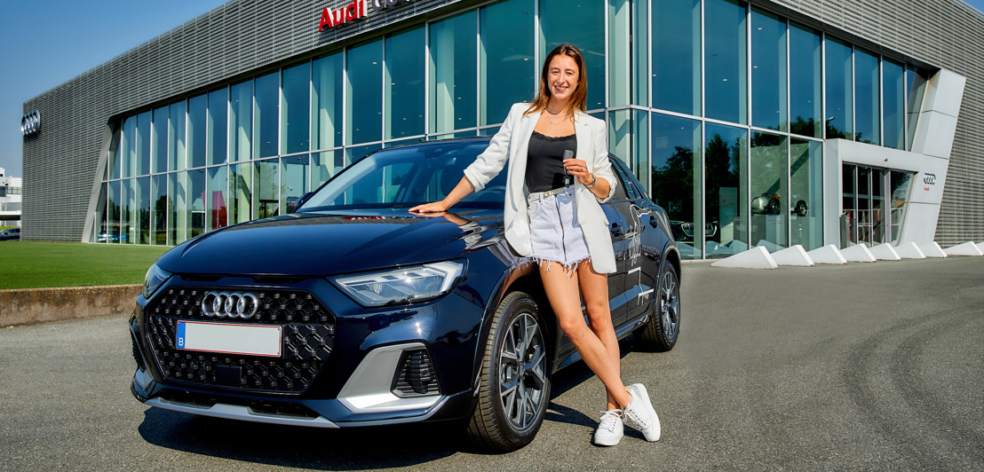 Audi partner van gymnaste Nina Derwael