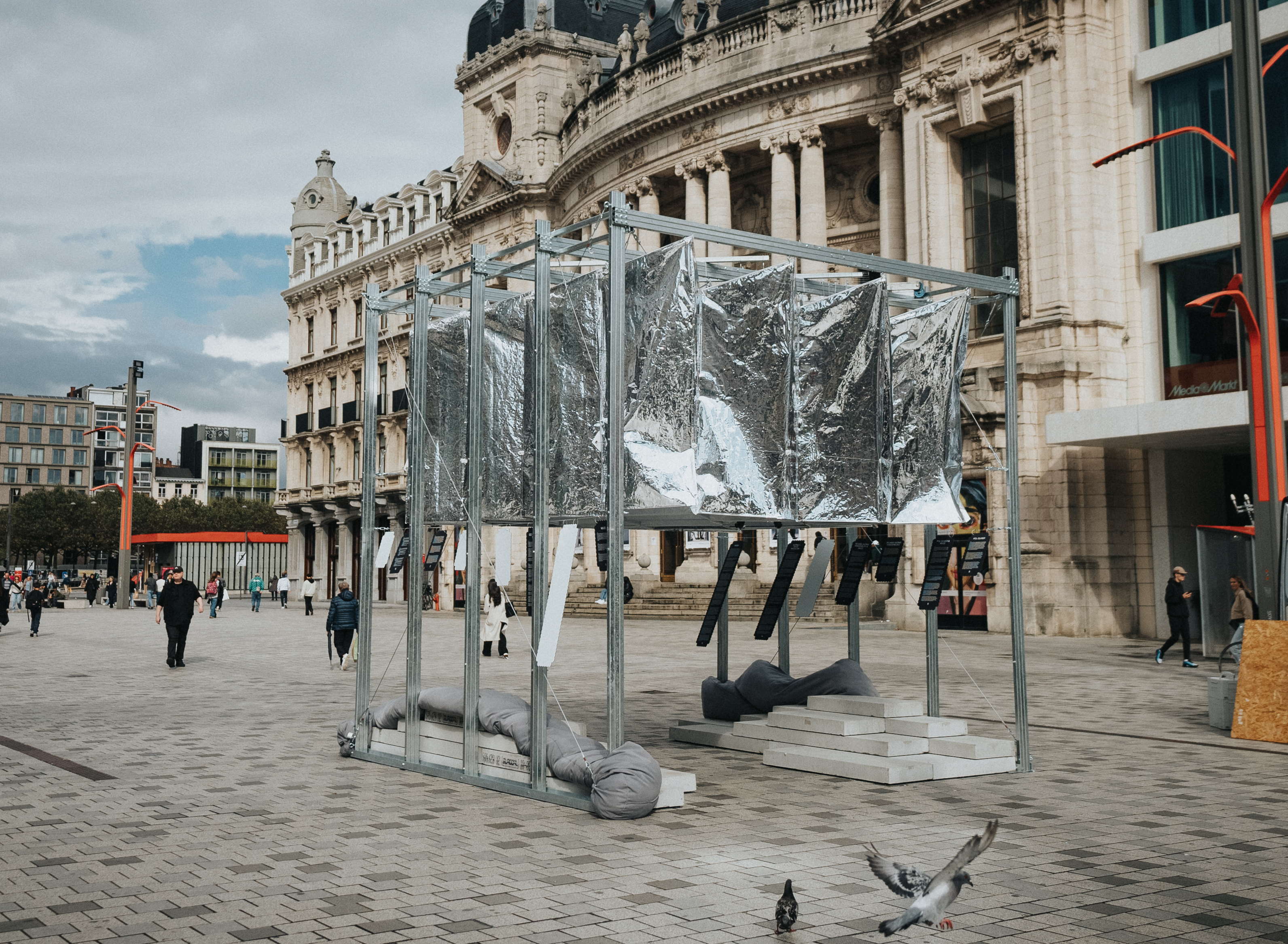 Ouverture du pavillon circulaire itinérant de MUCE MODULAR