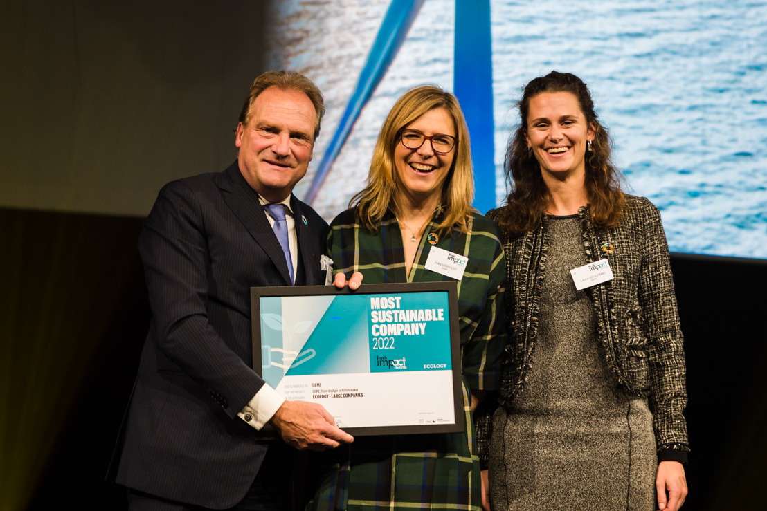 Deme en Spullenhulp, winnaars van de Trends Global Impact Award!