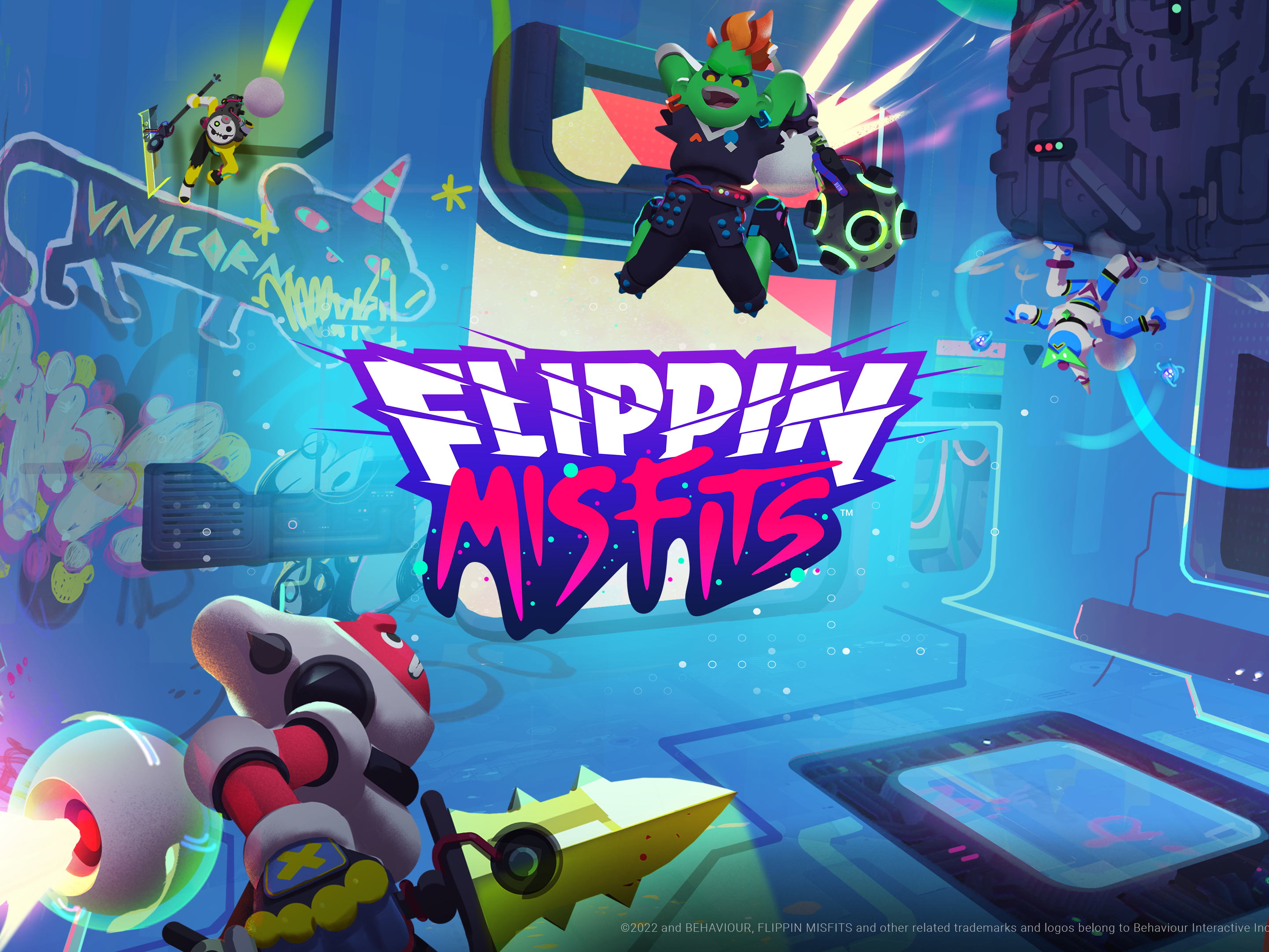 Control Gravity and Brawl for Bragging Rights in Behaviour™ Interactive’s New Party Game, Flippin Misfits