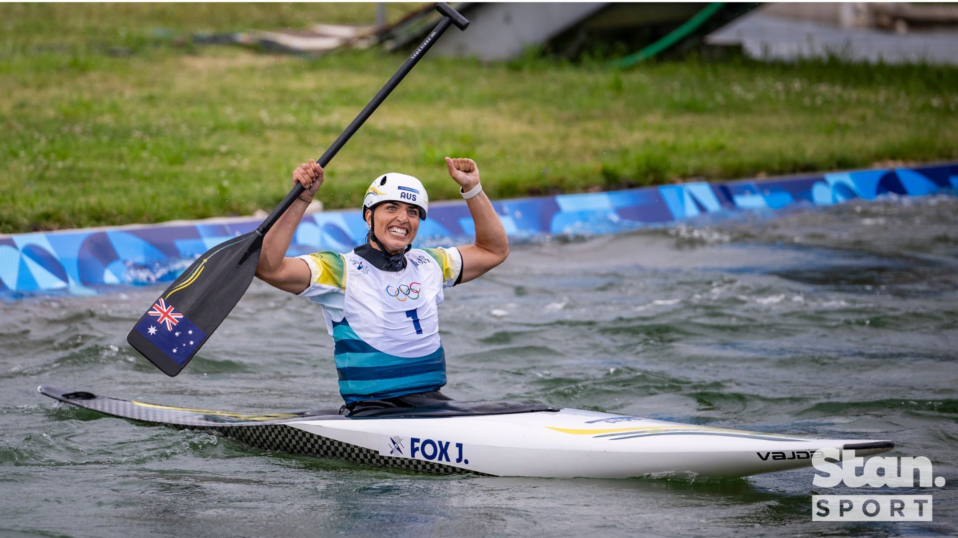 Jess Fox paddled into history with Gold in the Women's C1 Canoe Slalom.