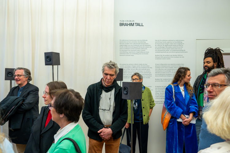 Exhibition view Presentation Brahim Tall, M Leuven, 2025, photo: Elias Derboven for M Leuven