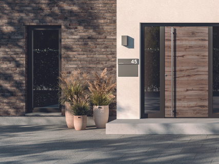 ThermoSafe Decoral van Hörmann tilt de afwerking van buitendeuren naar een hoger niveau