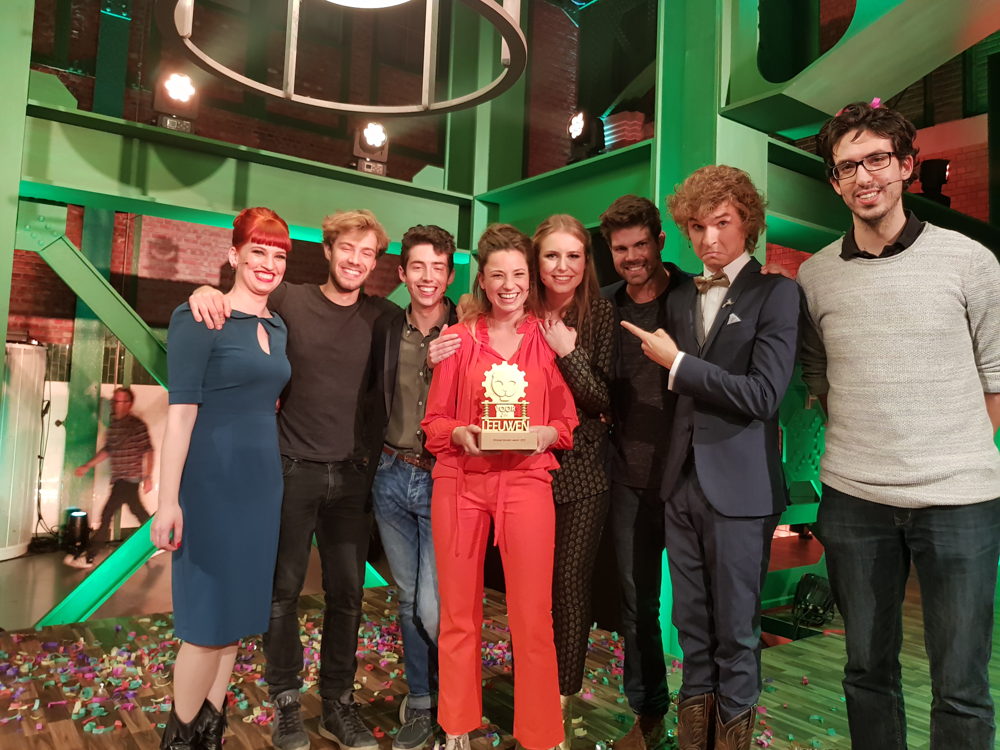 Anouck krijgt de Gouden Leeuw- (c) VRT