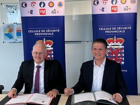De provincie Luxemburg werkt samen met Coyote voor noodsituaties