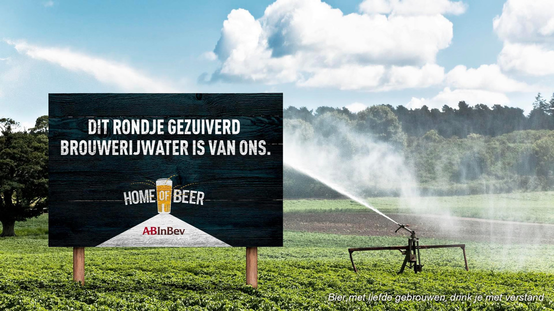 AB InBev schenkt deze zomer gratis 20 miljoen liter gezuiverd brouwerijwater aan de landbouw