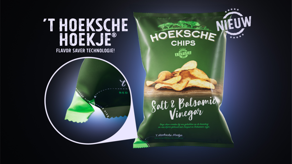 Unieke, world first verpakkingsinnovatie 't Hoeksche Hoekje kan de wereld redden. Een wereld aan smaak.