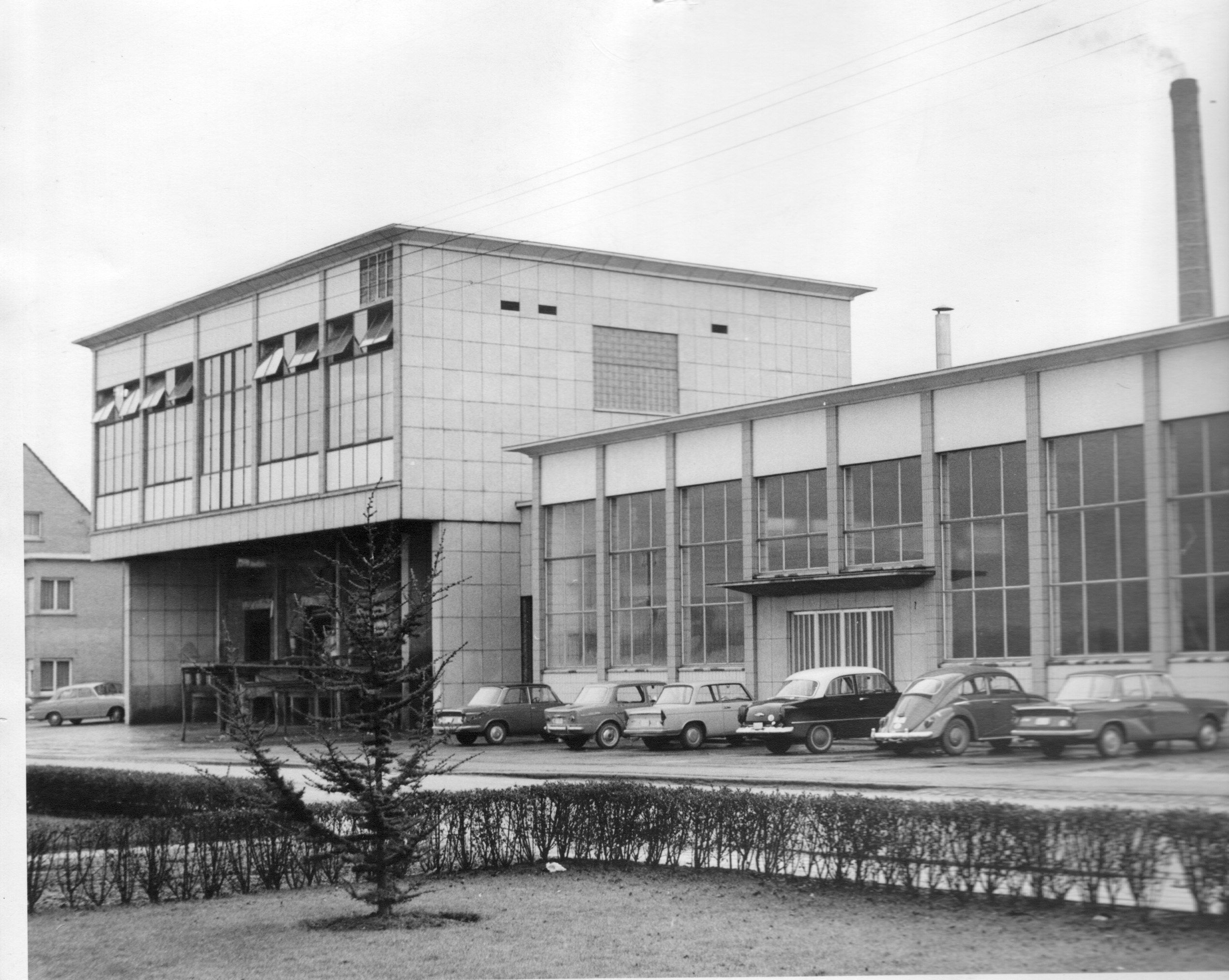 The Cheese Factory in Moorslede in the 1960s (Photo: Heemkundige Kring, Moorslede)