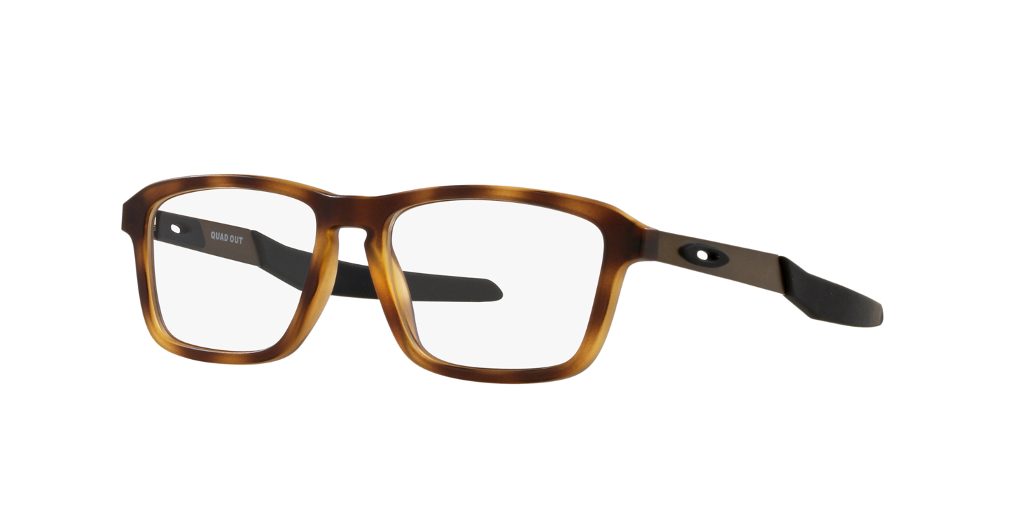 OAKLEY QUAD OUT SATIN BROWN TORTOISE
