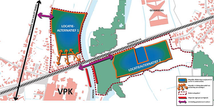 Plannen voor zoektocht naar locatie nieuwe warmtehub Dendermonde gestart 