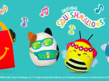 Ya están aquí, McDonald's México trae a los SquishmallowsTM/MC a sus restaurantes