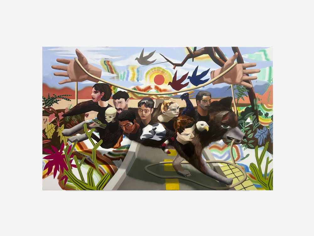 BrandonLipchik_Community_Road_Crossing2025Acrylic_and_oil_on_canvas230x145cm