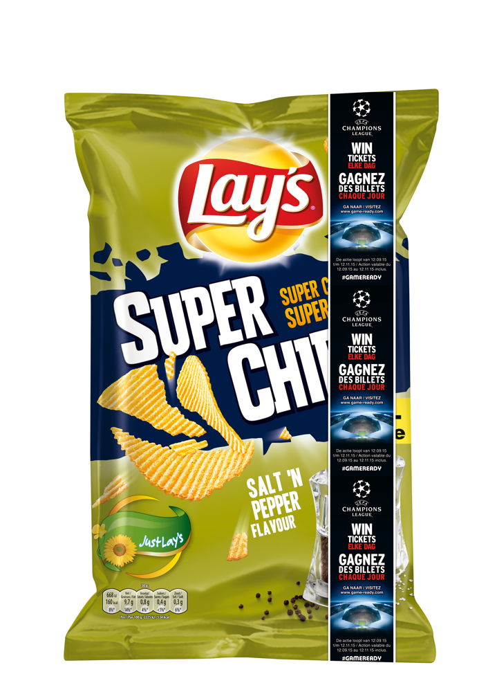 #GAMEREADY Banner Lay's Superchips Salt & Pepper Visual
