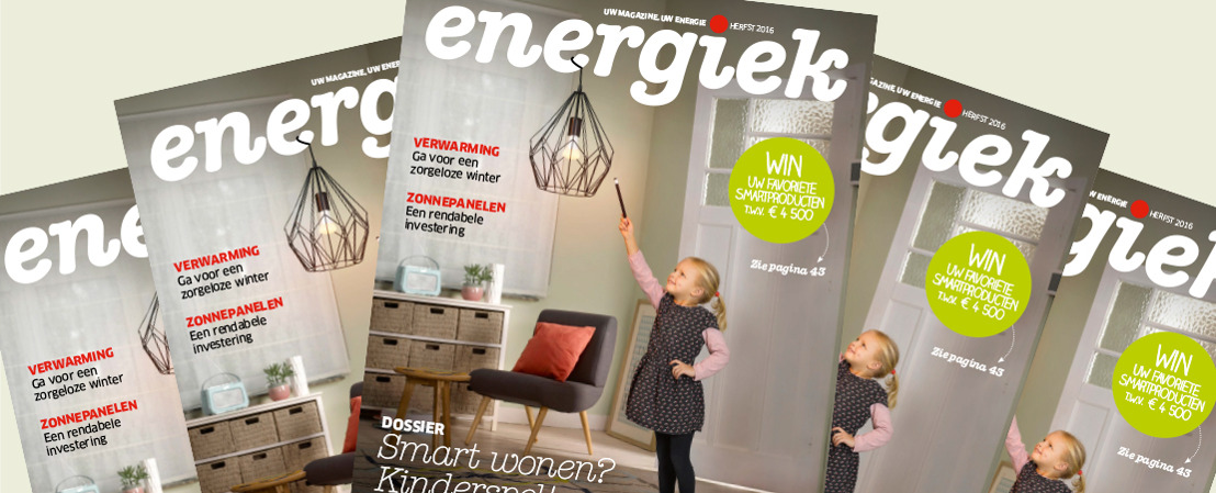Make-over for ENGIE Electrabel... and its Energiek magazine